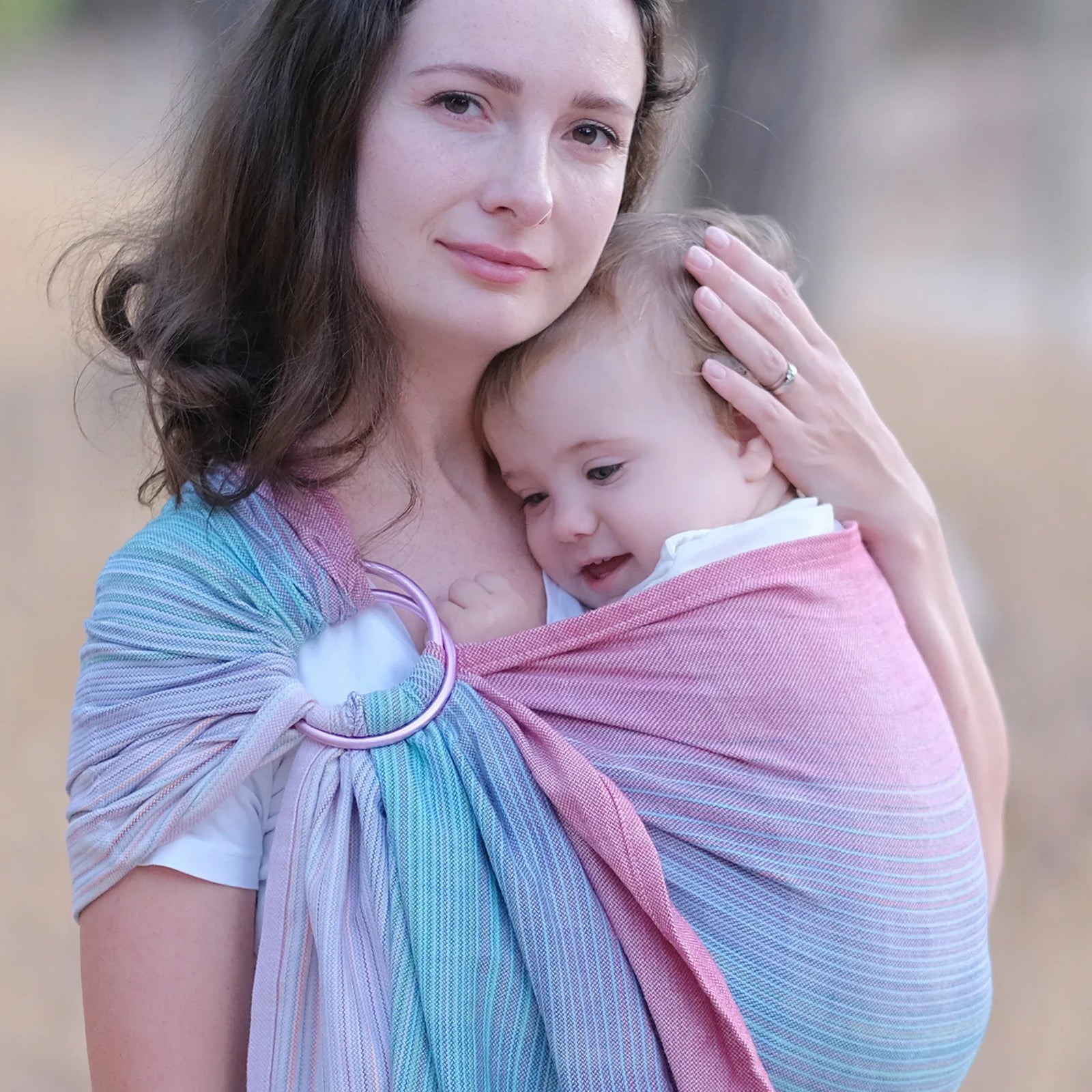 Ringsling Little Lala by Amber Corney - recycled cotton - Girasol GbR