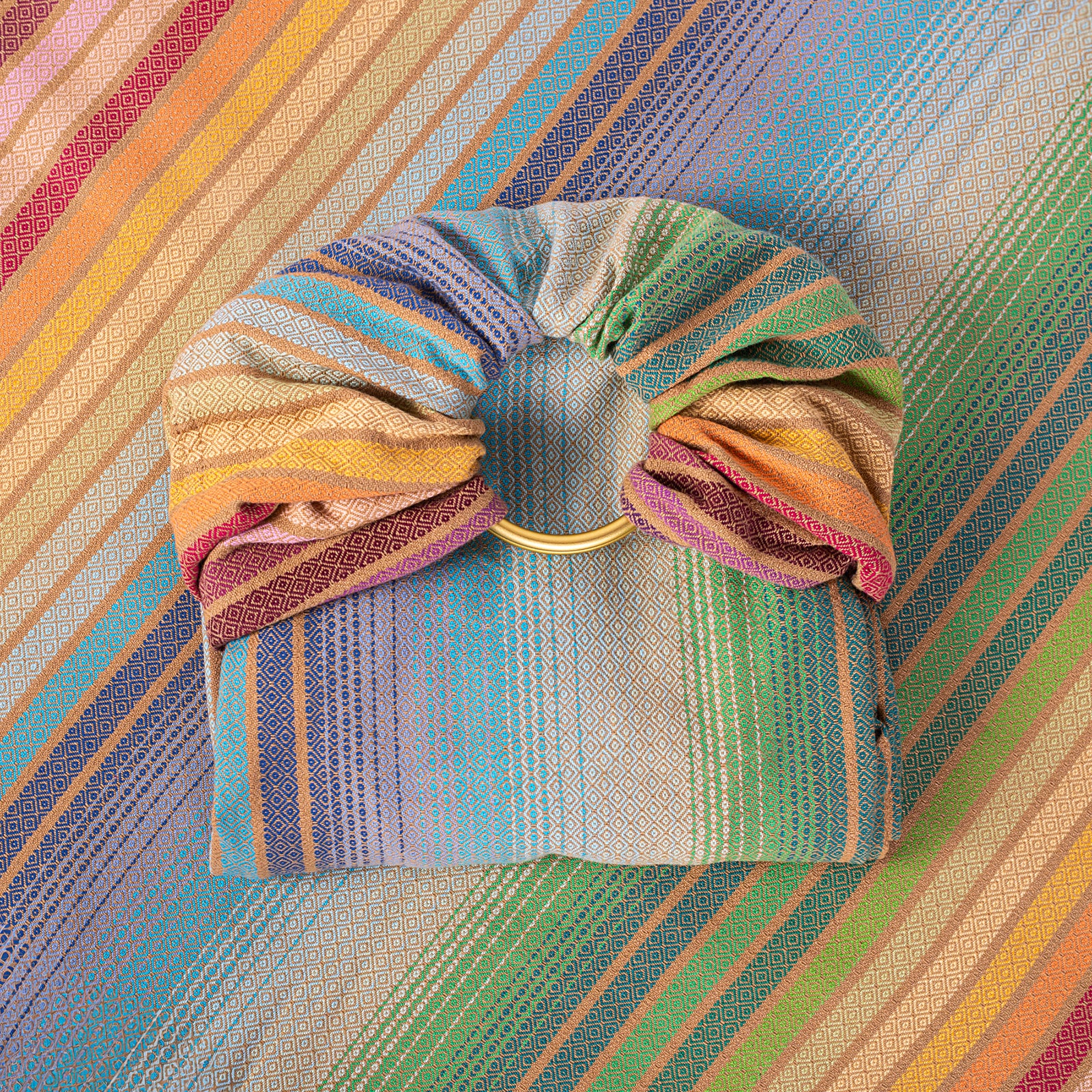 Ringsling Lumen handgewebt von Girasol